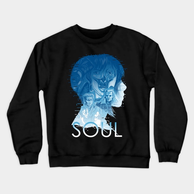 Machine Soul Crewneck Sweatshirt by Andriu